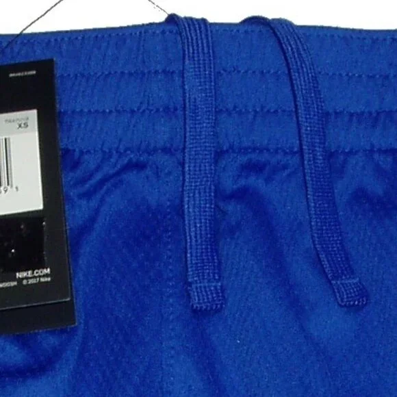 Nike Shorts Boys Athletic Swoosh Logo BTS Sports Dry Dri Fit Pockets - Picture 4 of 6